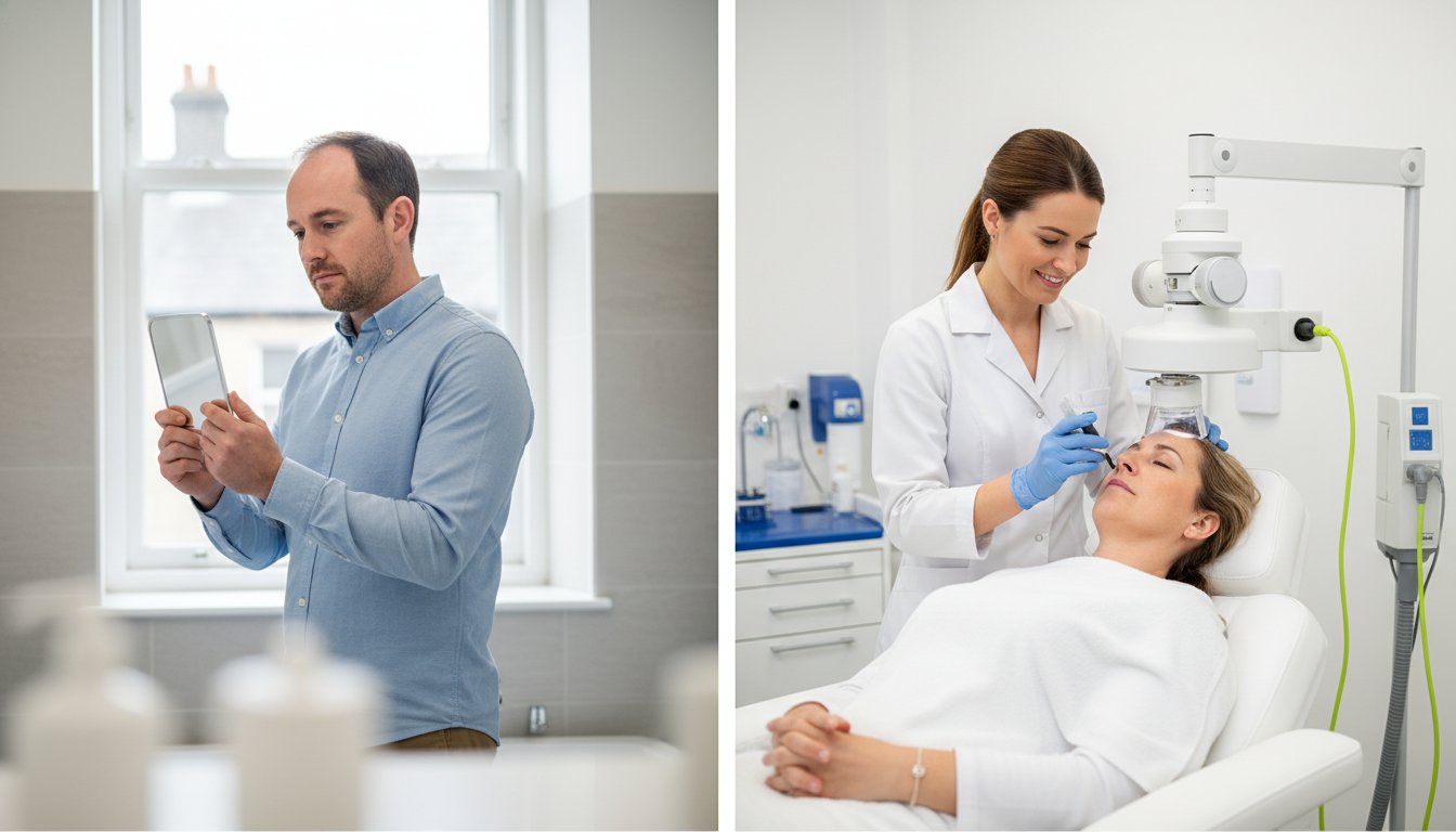 DHT Blocker Scalp Treatment Ireland | Clinical Hair Restoration Guide