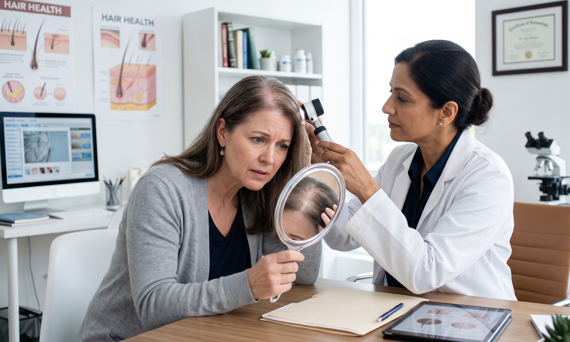 Hair loss over 40 consultation