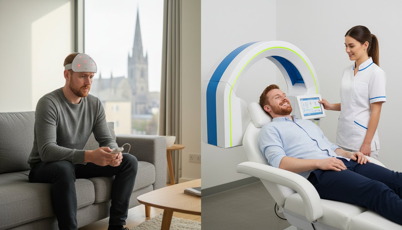 Laser Hair Therapy at Home vs Clinic for Hair Growth in 2026
