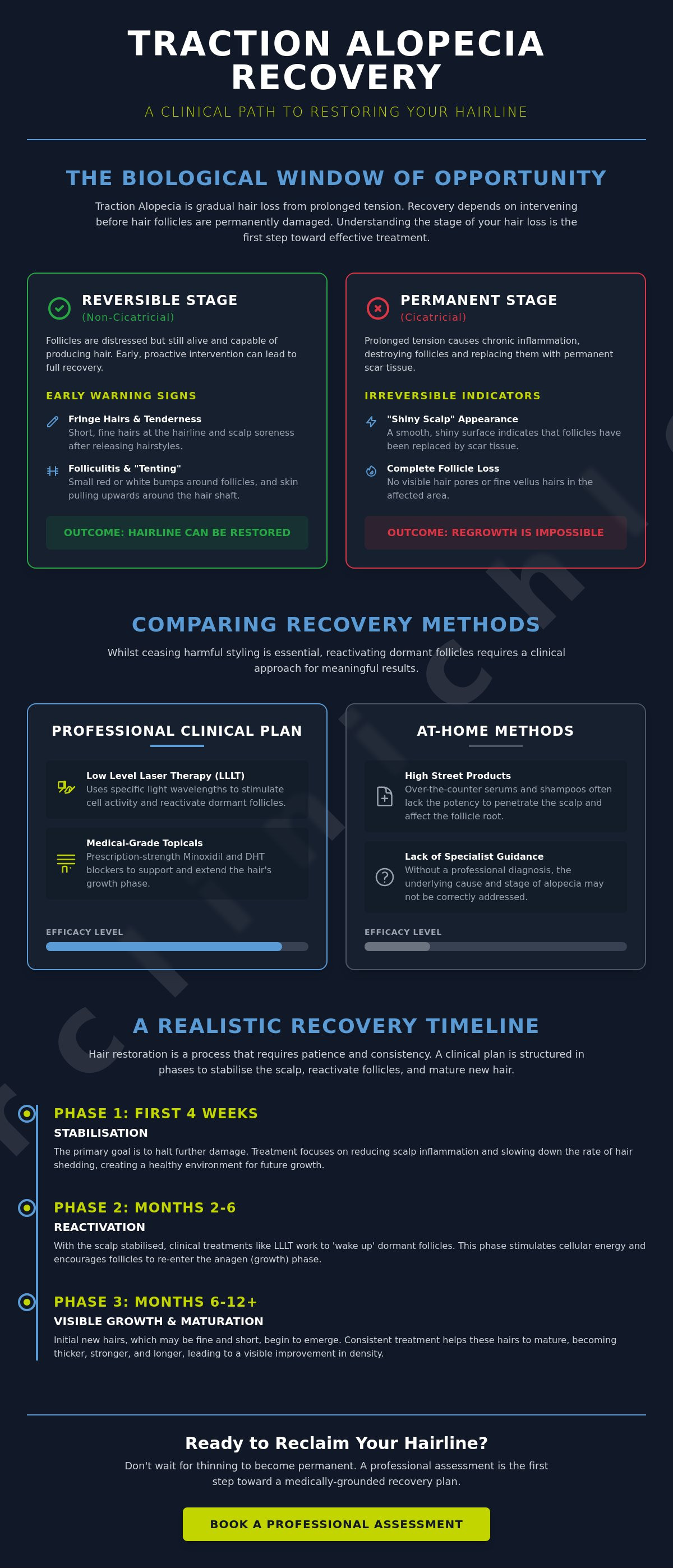 DHT Blocker Scalp Treatment Ireland Infographic